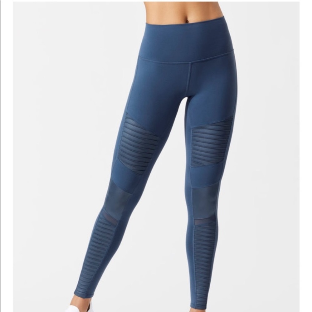 Alo High Waist Moto Leggings